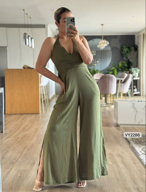 Enterizo Largo Amarrar Hombro