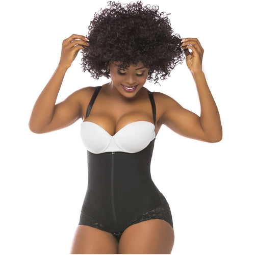 FAJAS SALOME 0412 | STRAPLESS BUTT LIFTING SHAPEWEAR GIRDLE FOR DRESSES | DAILY USE BODY SHAPER