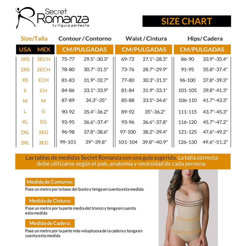ROMANZA 2033 | Fajas con control de abdomen para mujer